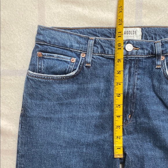 Agolde Harper Mid Rise Wide Leg Jeans Size 29 - Picture 12 of 14